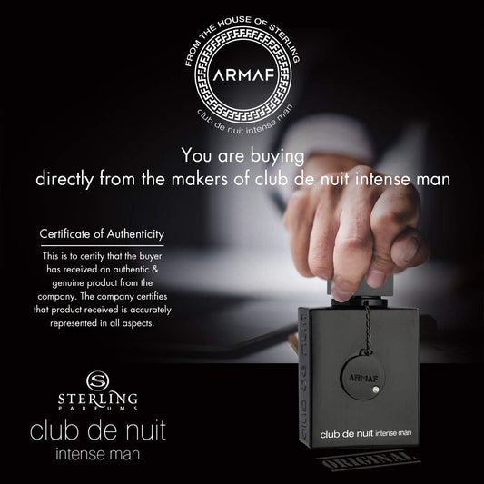 ARMAF Club De Nuit Intense Pure Parfum For Men 150ml - Nacosnepal