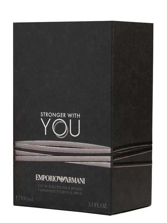 EMPORIO ARMANI STRONGER WITH YOU EAU DE TOILETTE POUR HOMME FOR MEN 100ML