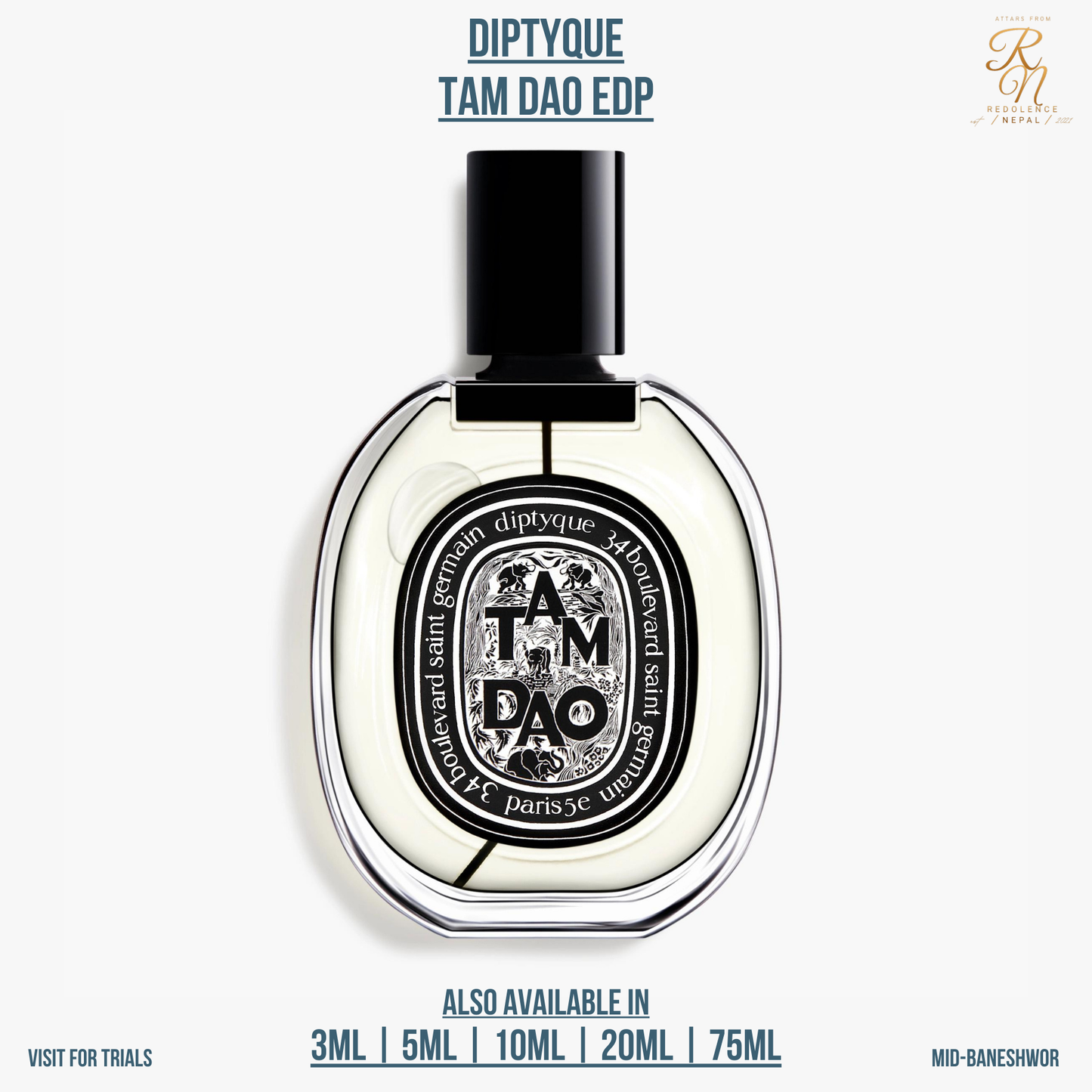 DIPTYQUE TAMDAO EAU DE PARFUM 75ML