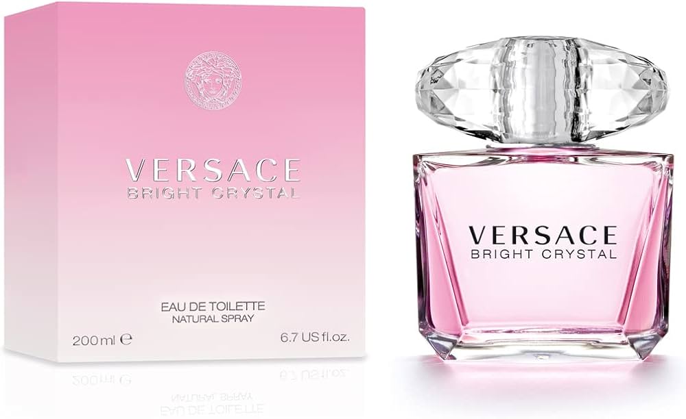 VERSACE BRIGHT CRYSTAL EAU DE TOILETTE FOR WOMEN 200ML