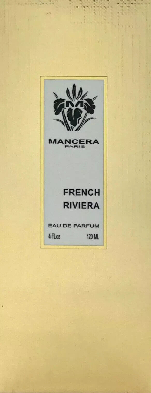 MANCERA FRENCH RIVIERA EAU DE PARFUM FOR UNISEX IMPORTED FROM FRANCE 120ML