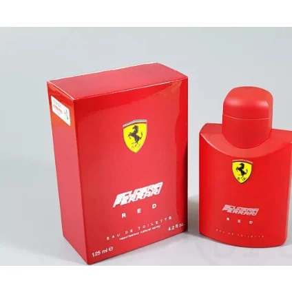 FERRARI SCUDERIA RED EAU DE TOILETTE FOR MEN 125ML