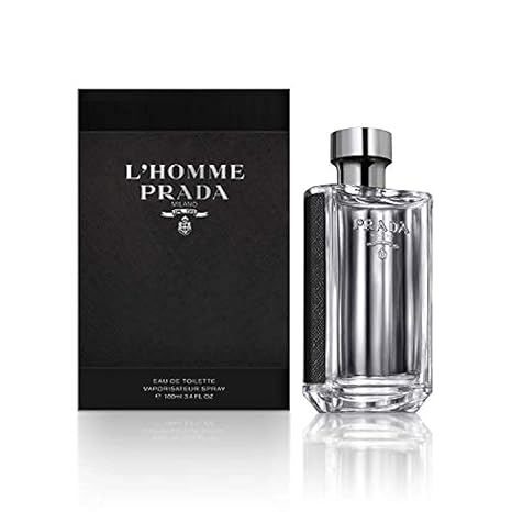 PRADA L'HOMME EAU DE TOILETTE FOR MEN IMPORTED FROM FRANCE100ML