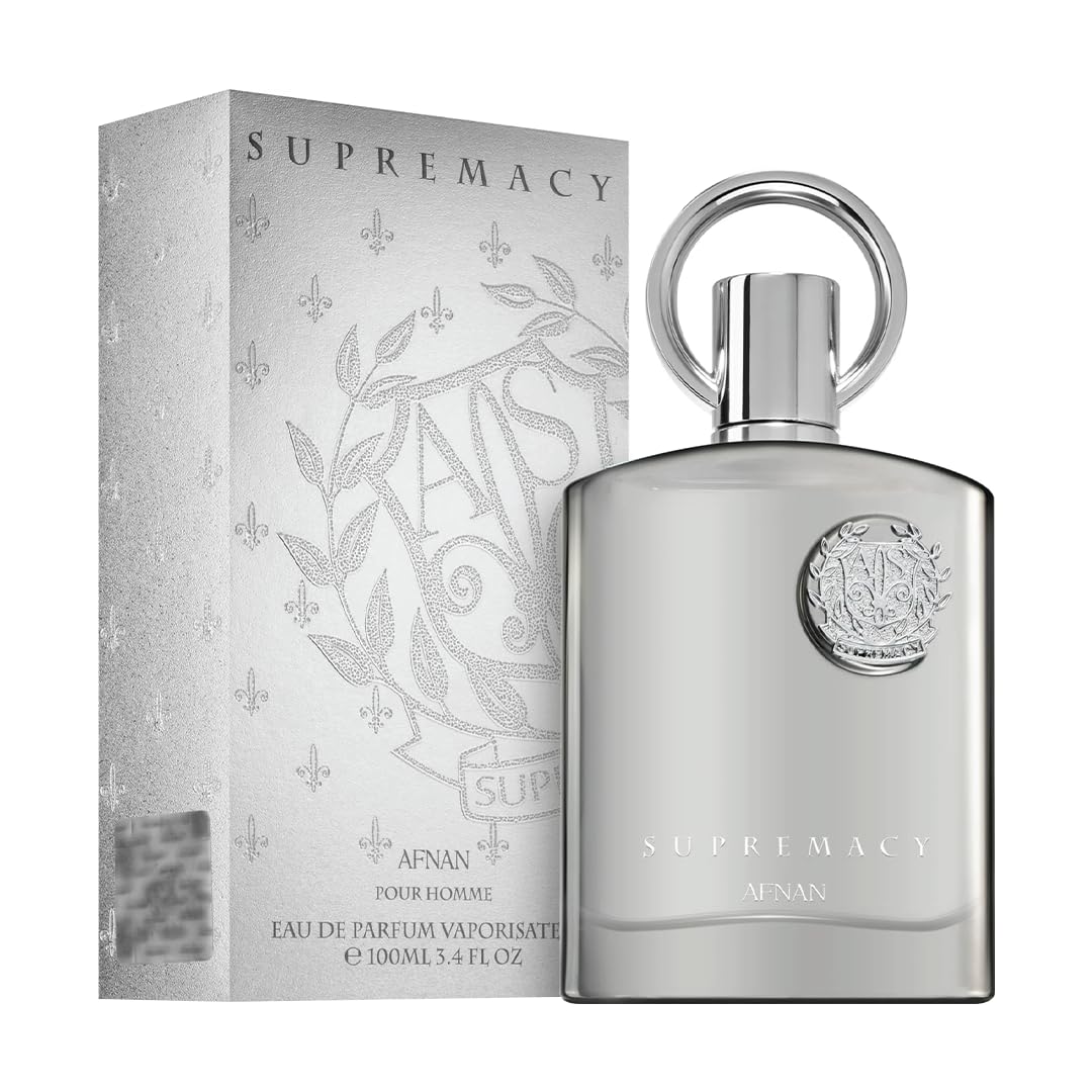 AFNAN SUPERMACY SILVER EAU DE PARFUM FOR MEN 100ML