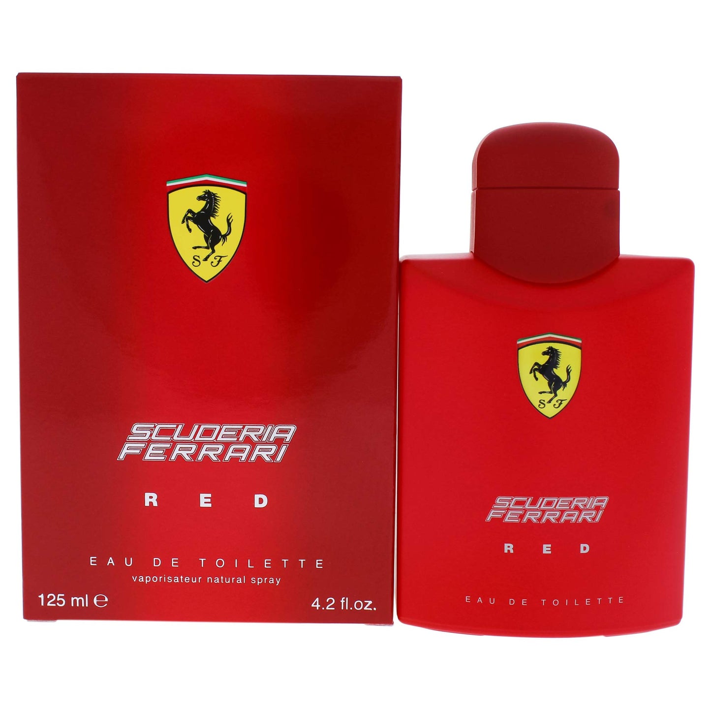 FERRARI SCUDERIA RED EAU DE TOILETTE FOR MEN 125ML