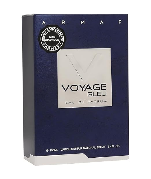 ARMAF VOYAGE BLEU EAU DE PARFUM FOR MEN IMPORTED FROM FRANCE 100ML