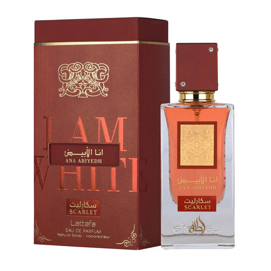 Lattafa Ana Abiyedh Scarlet Eau De Parfum For Women 60ml