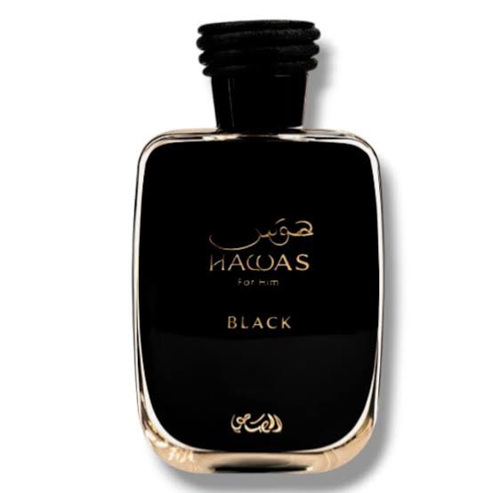 RASASI HAWAS BLACK EAU DE PARFUM FOR MEN IMPORTED FROM UAE 100ML