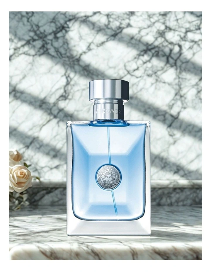 VERSACE POUR HOMME EAU DE TOILETTE FOR MEN IMPORTED FROM FRANCE 200ML