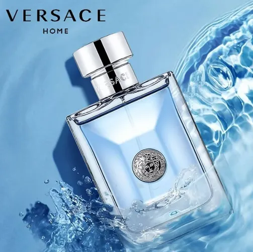 VERSACE POUR HOMME EAU DE TOILETTE FOR MEN IMPORTED FROM FRANCE 200ML