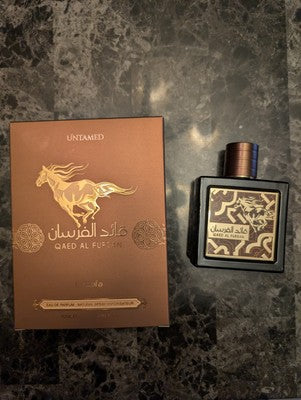 LATTAFA QAED AL FURSAN UNTAMED EAU DE PARFUM FOR UNISEX IMPORTED FROM UAE 90ML