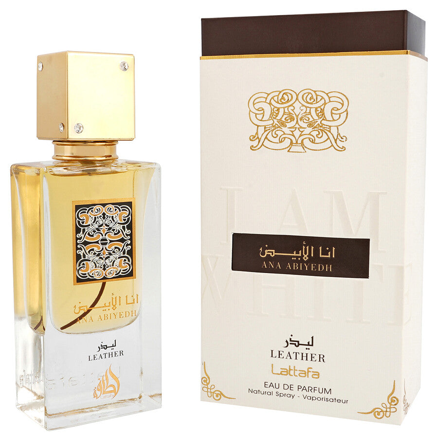 LATTAFA ANA ABIYEDH LEATHER EAU DE PARFUM FOR MEN AND WOMEN UNISEX FRAGRANCE 60ML