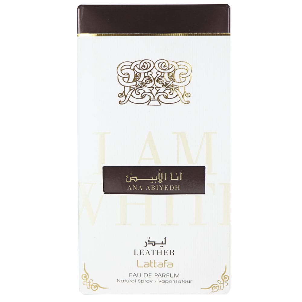 LATTAFA ANA ABIYEDH LEATHER EAU DE PARFUM FOR MEN AND WOMEN UNISEX FRAGRANCE 60ML