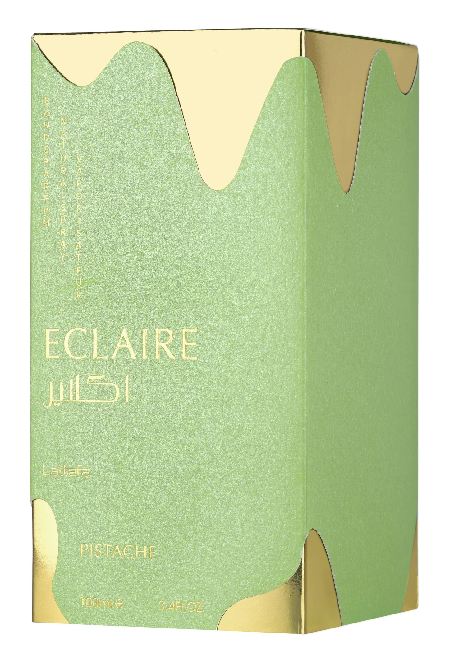 Lattafa eclaire pistache eau de parfum for women imported from uae 100ml