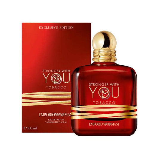 EMPORIO ARMANI STRONGER WITH YOU TOBACCO FOR MEN IMPORTED FROM FRANCE 100ML