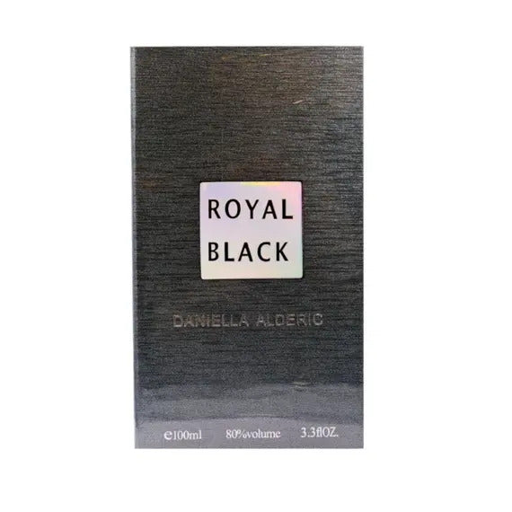 Daniella alderic royal black eau de toilette impored from france for men 100ml