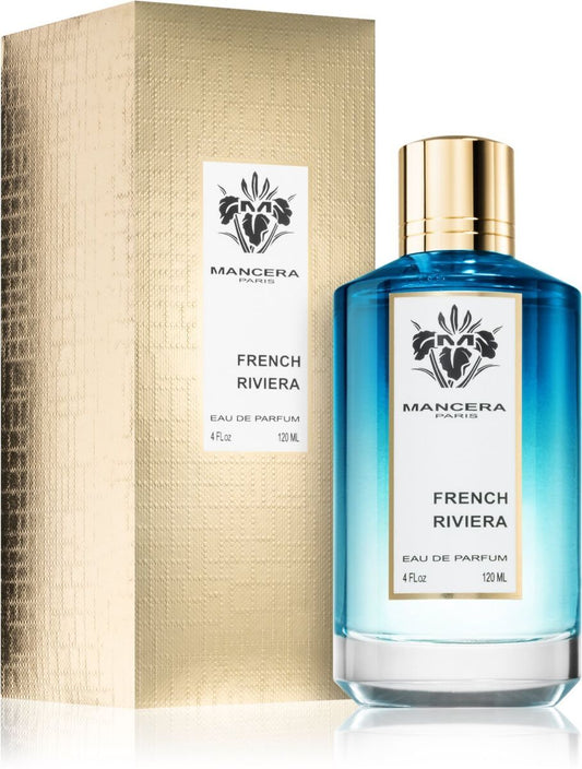 MANCERA FRENCH RIVIERA EAU DE PARFUM FOR UNISEX IMPORTED FROM FRANCE 120ML