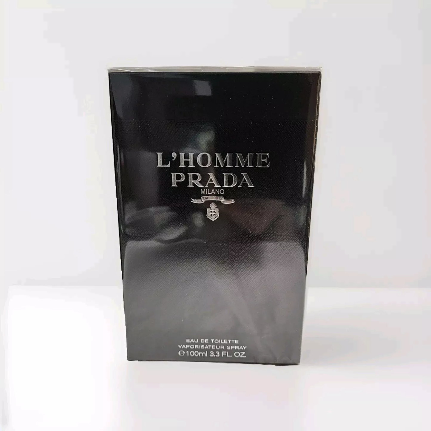 PRADA L'HOMME EAU DE TOILETTE FOR MEN IMPORTED FROM FRANCE100ML