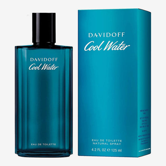 DAVIDOFF Cool Water Eau De Toilette Perfume Made In France 125ml - Nacosnepal