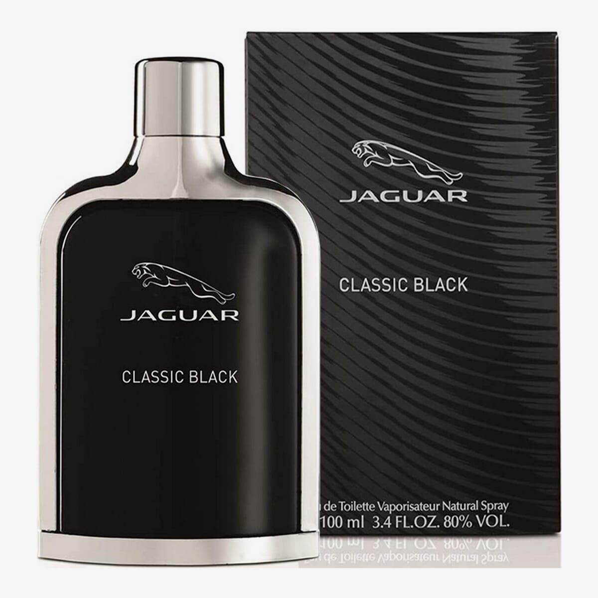 Jaguar Classic Black Eau De Toillete Perfume For Men Imported From France 100ml - Nacosnepal