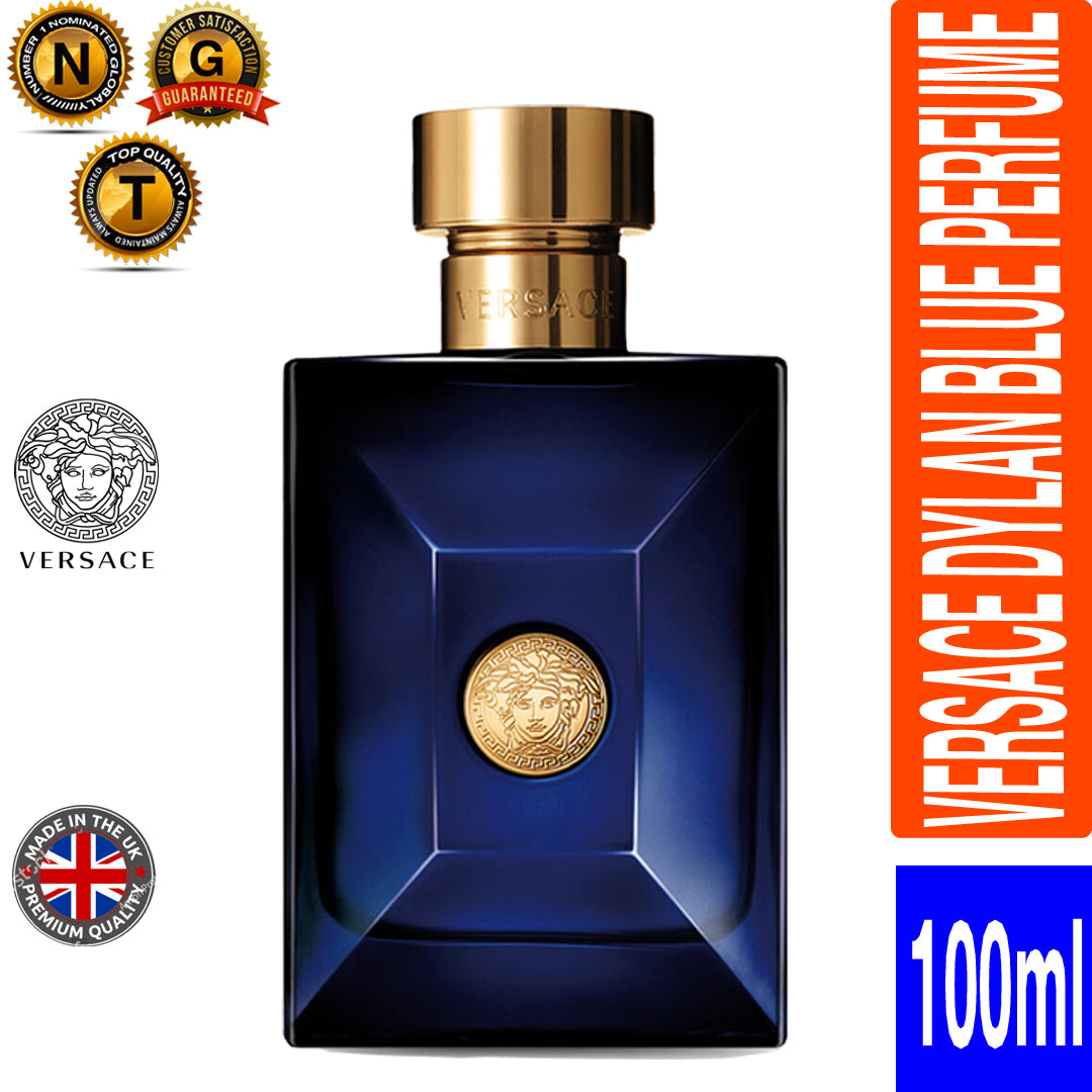 Versace Dylan Blue Pour Homme EDT Fragrance For Men 100 ml Imported From UK - Nacosnepal