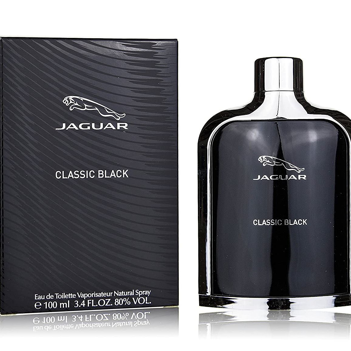 Jaguar Classic Black Eau De Toillete Perfume For Men Imported From France 100ml - Nacosnepal