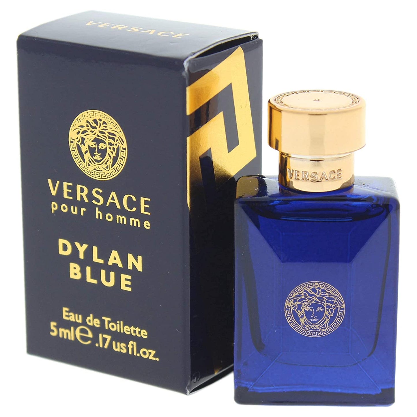 Versace Dylan Blue Pour Homme EDT Fragrance For Men Mini Miniature Travel Pack 5ml - Nacosnepal