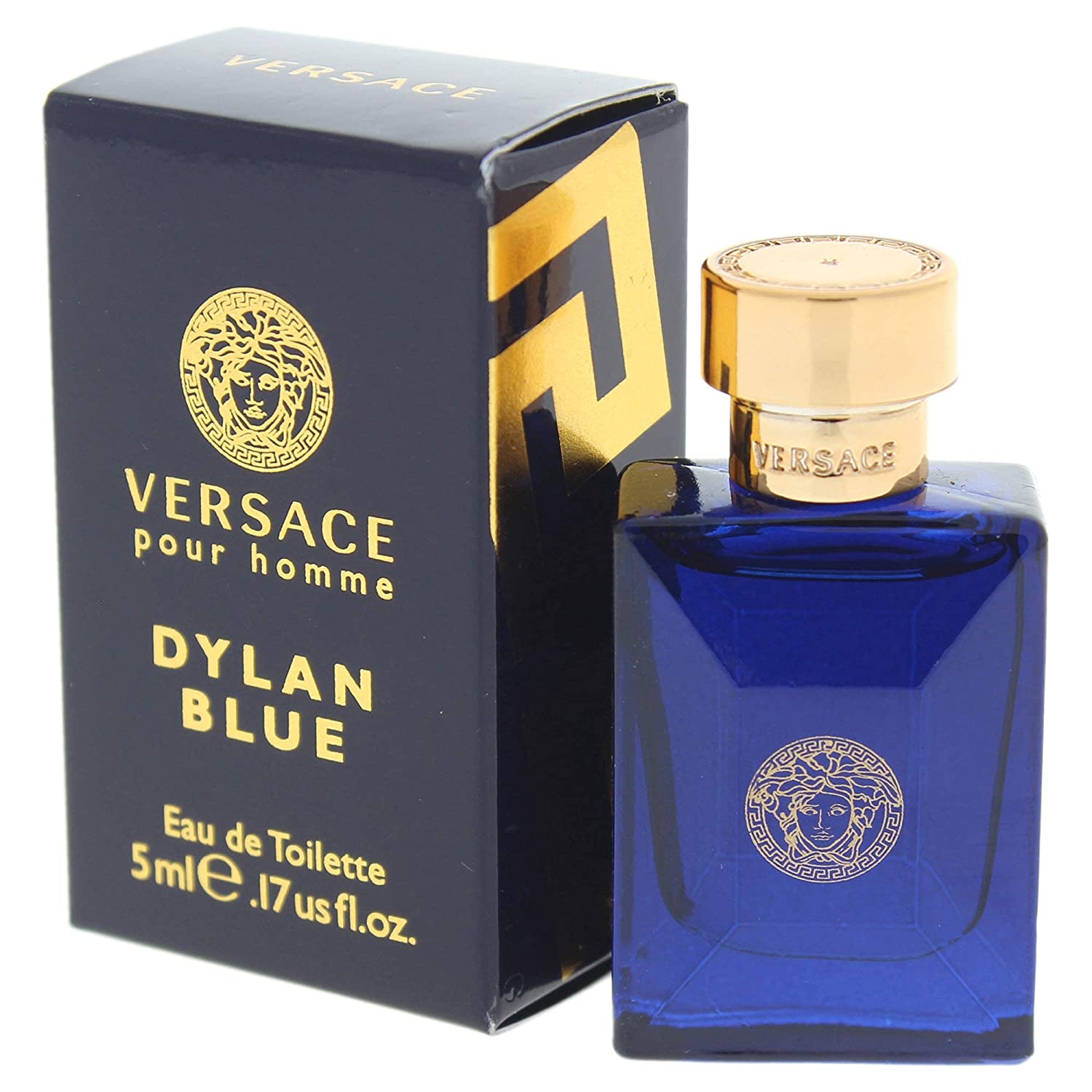 Versace Dylan Blue Pour Homme EDT Fragrance For Men Mini Miniature Travel Pack 5ml - Nacosnepal