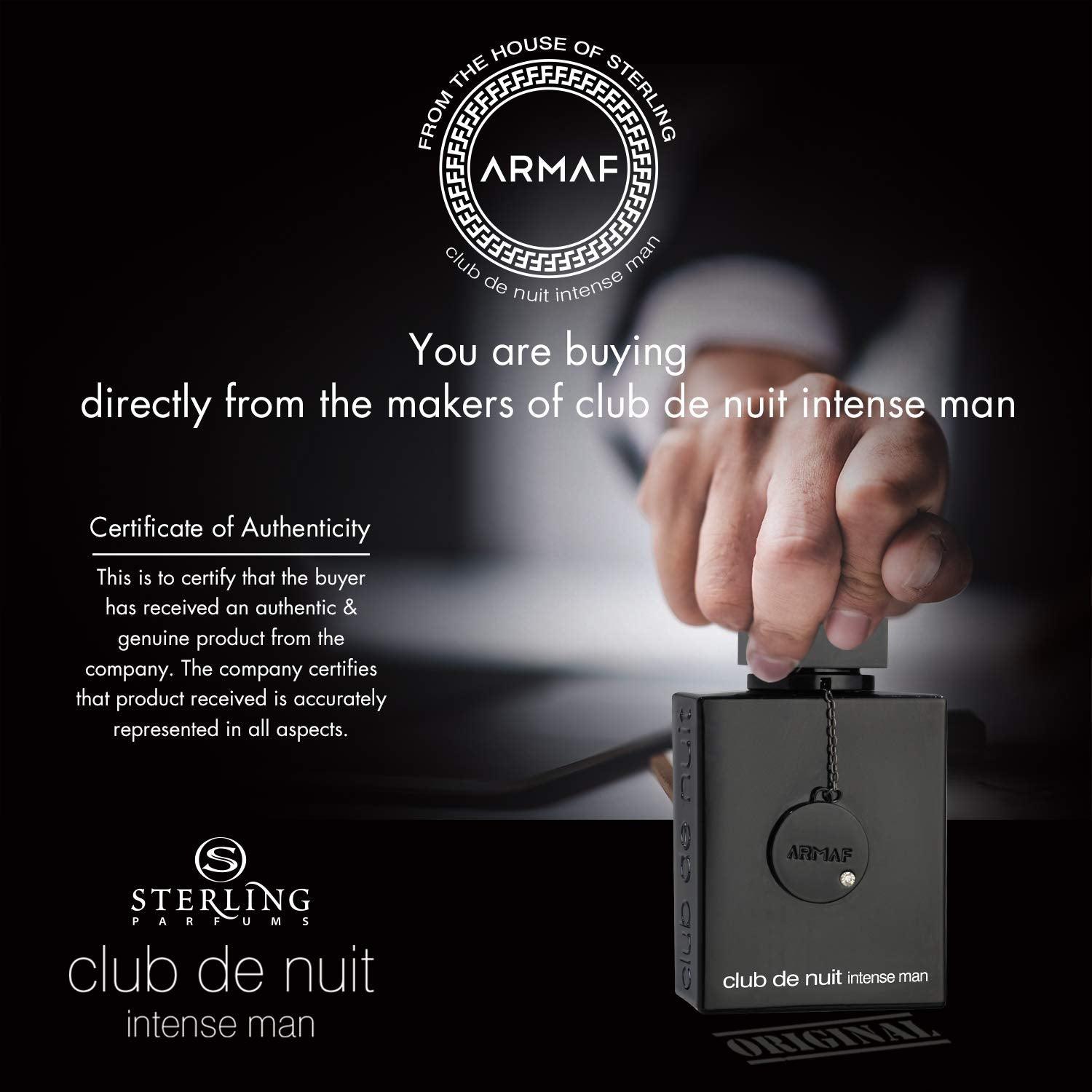 ARMAF Club De Nuit Intense Pure Parfum For Men 150ml - Nacosnepal