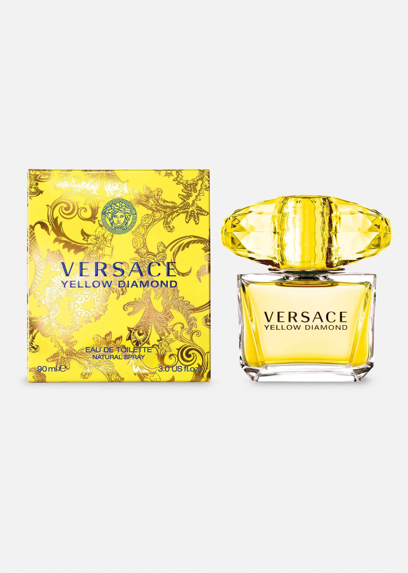 Versace Yellow Diamond Eau De Toilette Perfume For Women 90ml Imported From UK - Nacosnepal