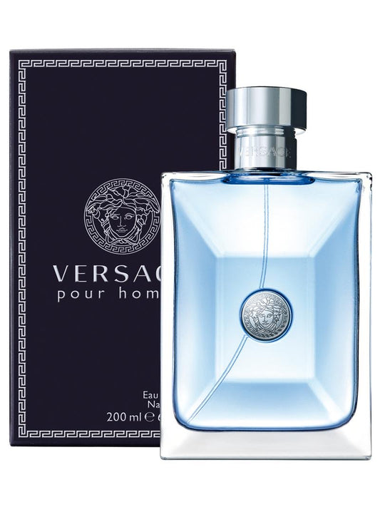 VERSACE POUR HOMME EAU DE TOILETTE FOR MEN IMPORTED FROM FRANCE 200ML