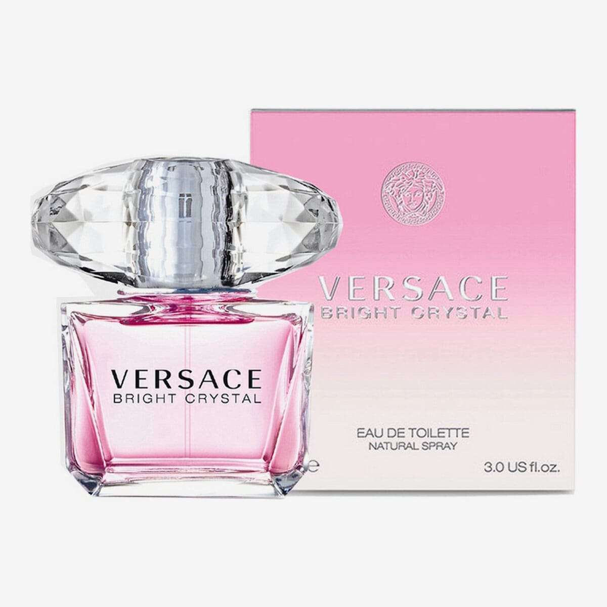 Versace Bright Crystal Eau De Toilette Perfume For Women 90ml Imported From UK - Nacosnepal