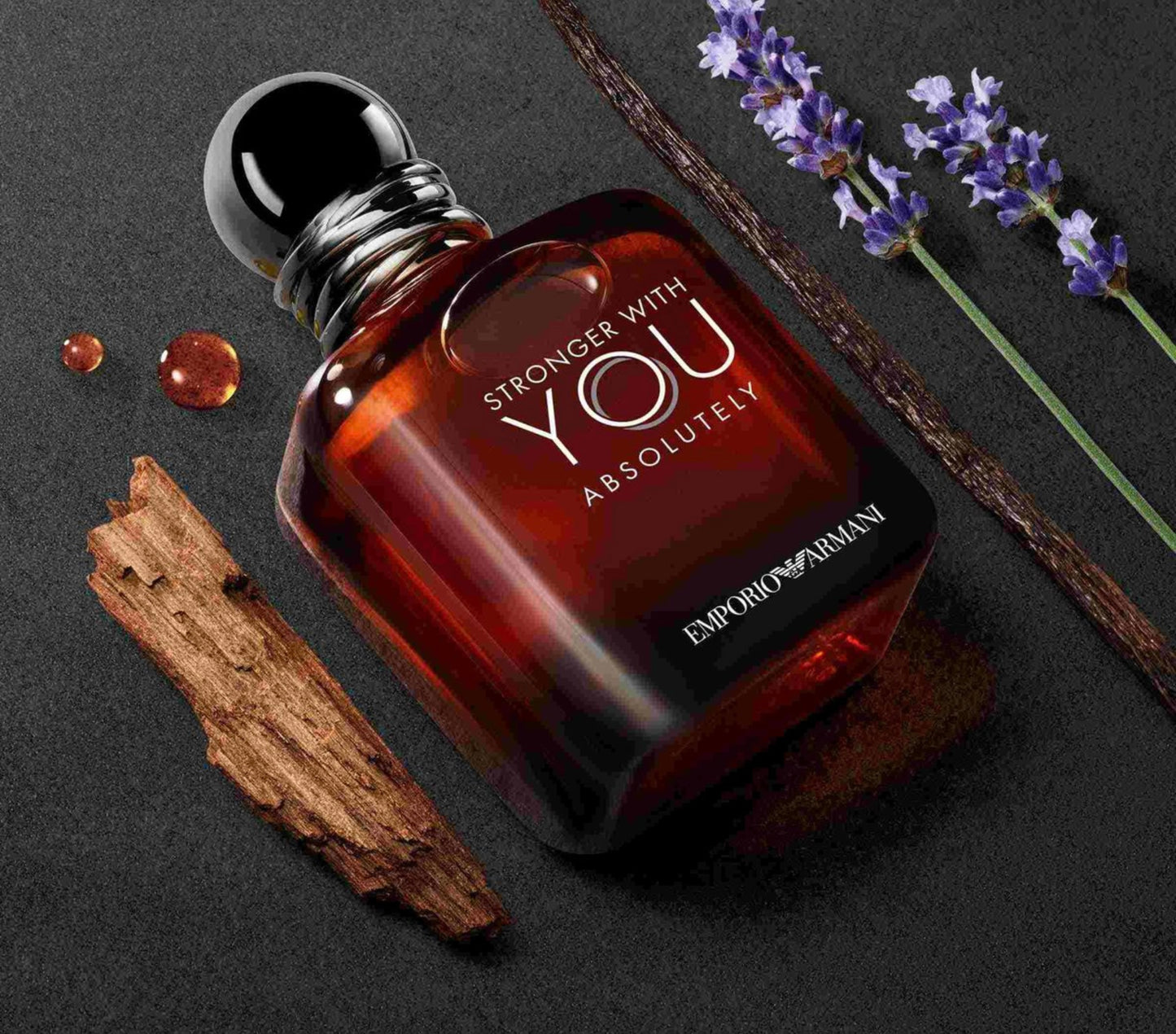 EMPORIO ARMANI STRONGER WITH YOU ABSOLUTELY PARFUM FOR MEN IMPORTED FROM FRANCE 100ML