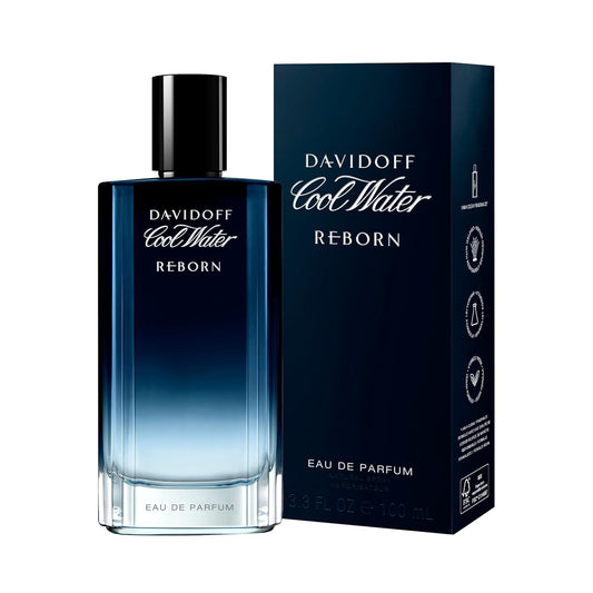 DAVIDOFF COOL WATER REBORN EAU DE PARFUM FOR MEN IMPORTED FROM (NEW YORK)USA 125L