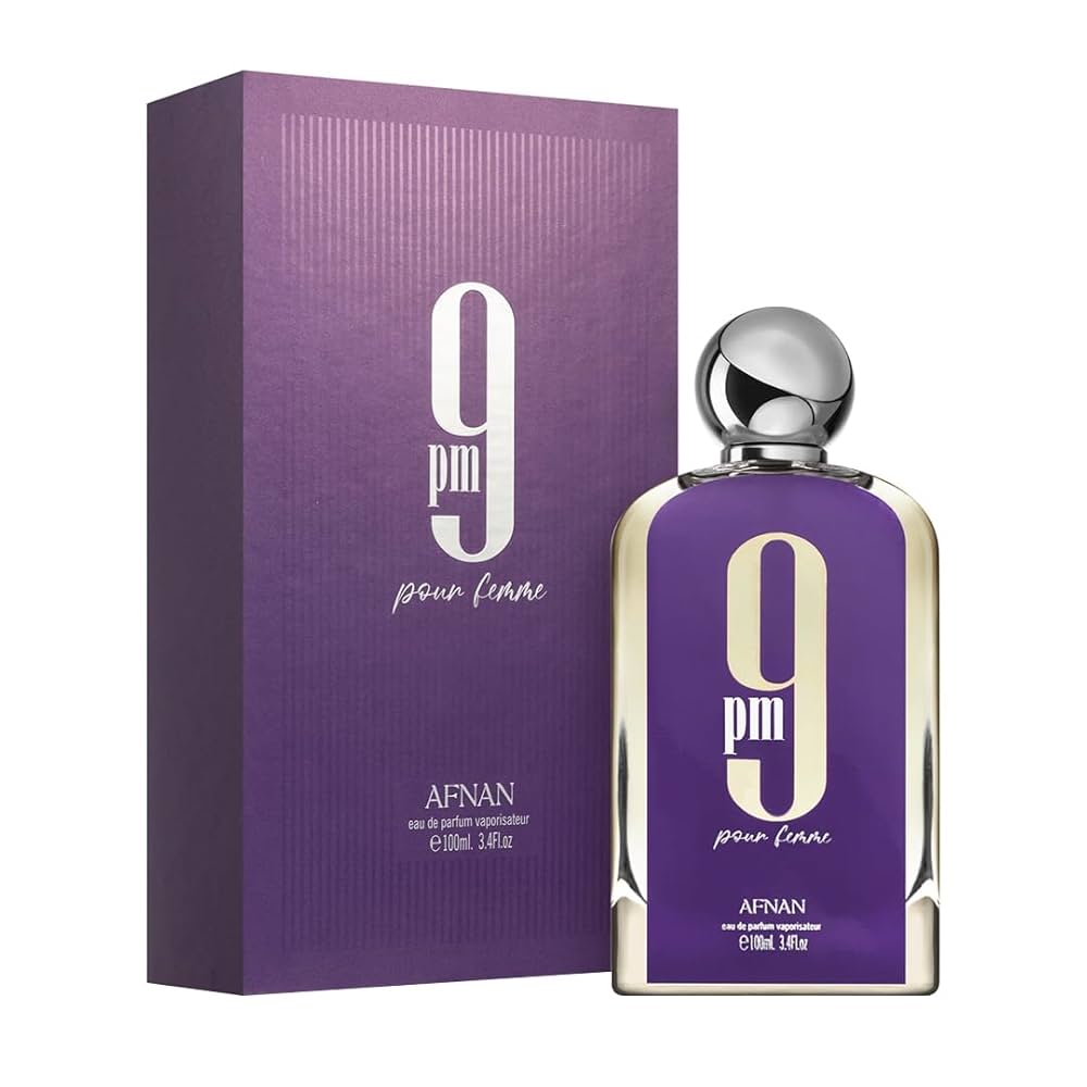 AFNAN 9PM POUR FEMME EAU DE PARFUM FOR WOMEN IMPORTED FROM UAE 100ML
