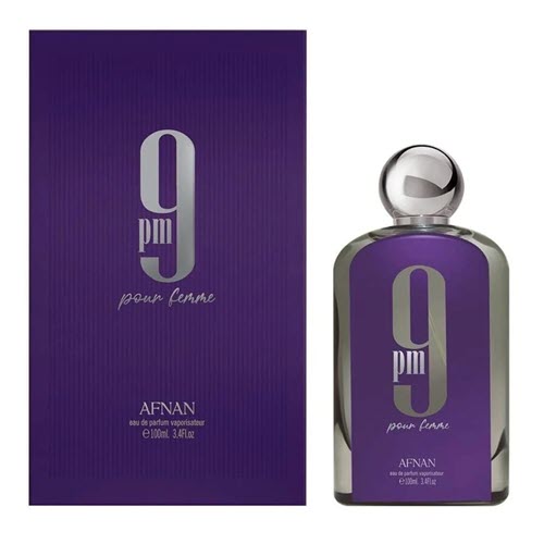 AFNAN 9PM POUR FEMME EAU DE PARFUM FOR WOMEN IMPORTED FROM UAE 100ML
