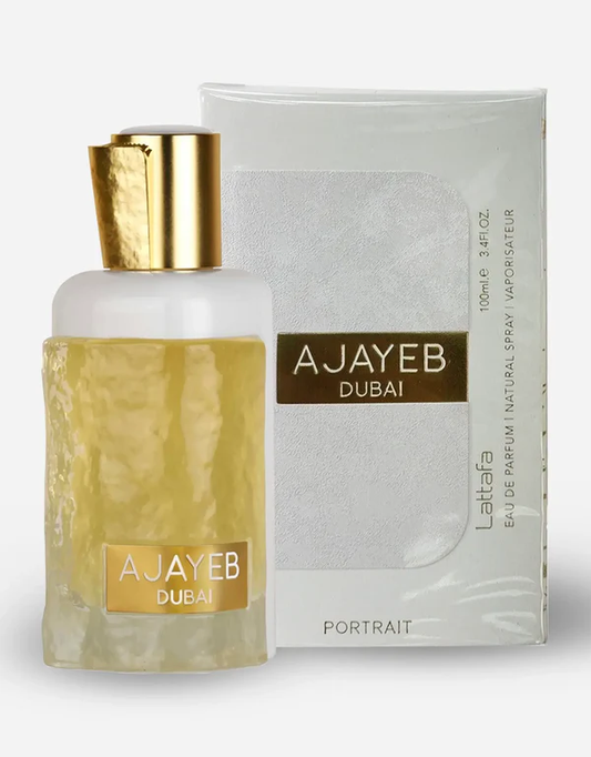 LATTAFA AJAYEB DUBAI PORTRAIT EAU DE PARFUM FOR UNISEX IMPORTED FROM UAE 100ML