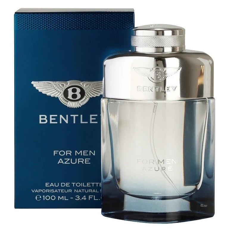 BENTLEY AZURE EAU DE TOILETTE FOR MEN IMPORTED FROM FRANCE 100ML