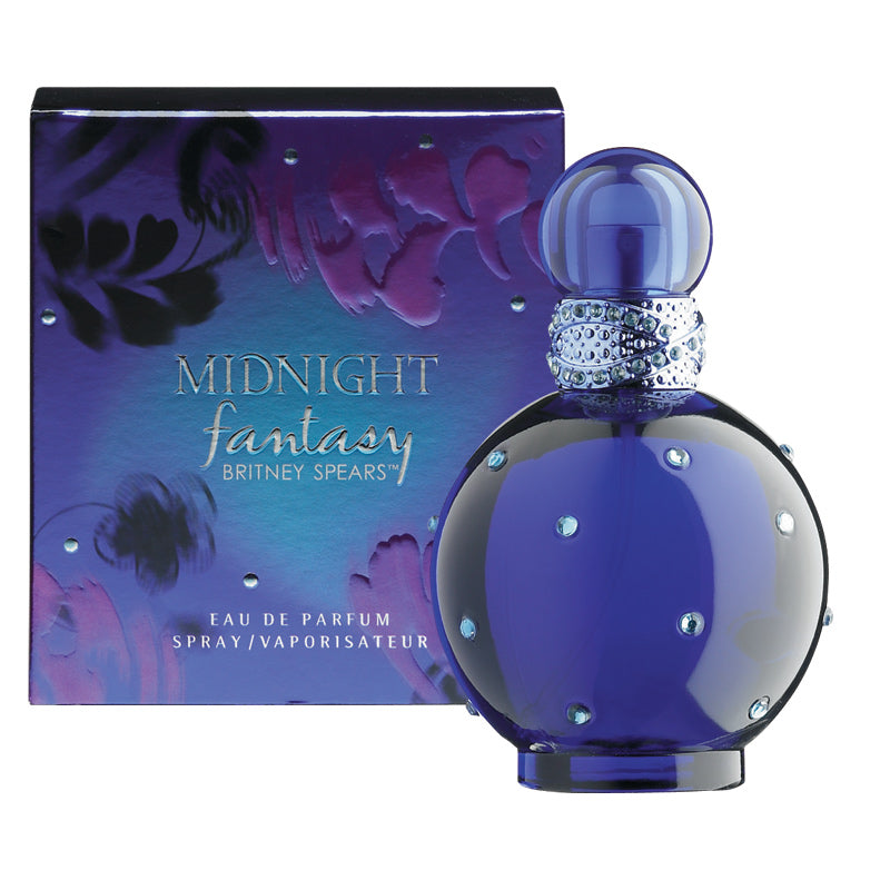BRITNEY SPEARS MIDNIGHT FANTASY EAU DE PARFUM FOR WOMEN 100ML