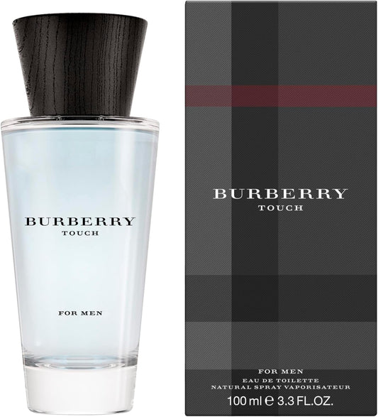 BURBERRY TOUCH FOR MEN EAU DE TOILETTE IMPORTED FROM FRANCE 100ML