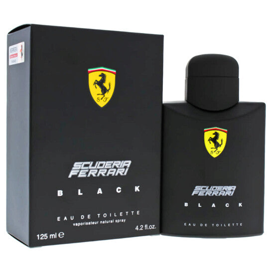 FERRARI SCUDERIA BLACK EAU DE TOILETTE FOR MEN 125ML