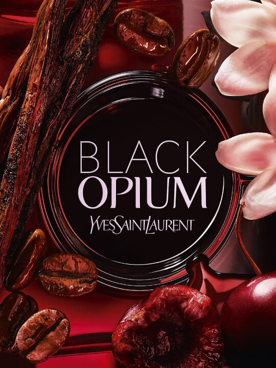 Yves Saint Laurent Black Opium Eau De Parfum Over Red For Women Imported From France 90ml