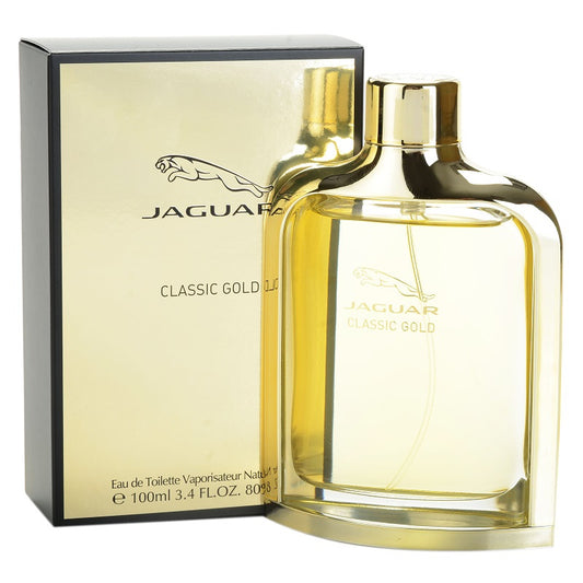 JAGUAR CLASSIC GOLD EAU DE TOILETTE FOR MEN IMPORTED FROM FRANCE 100ML