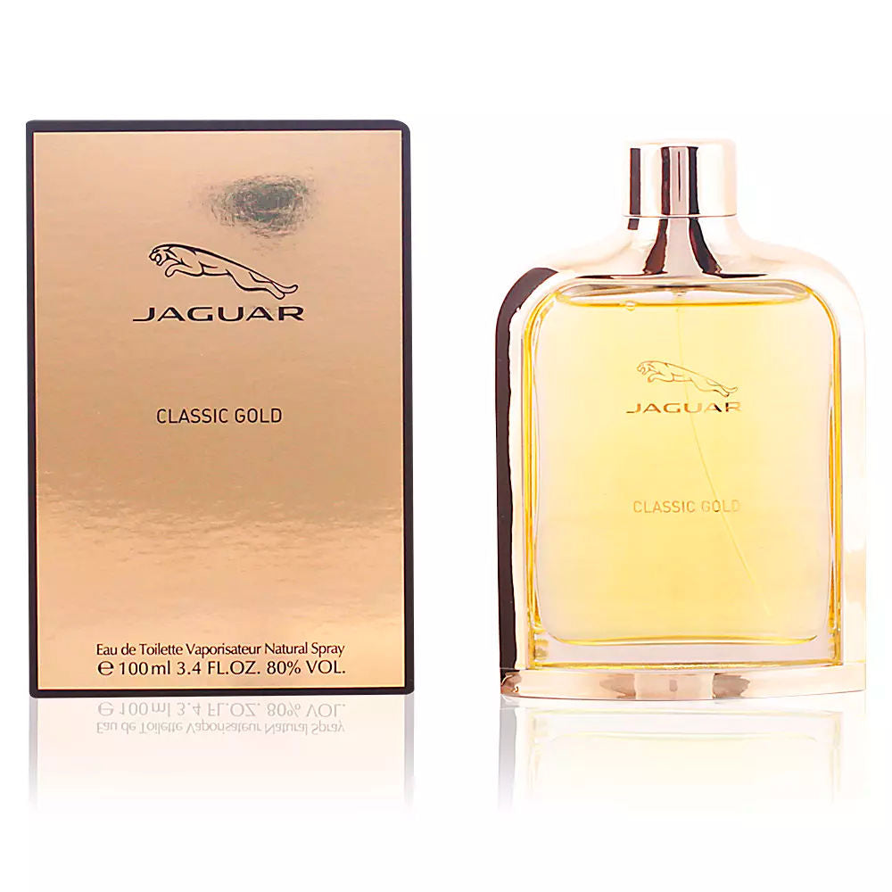 JAGUAR CLASSIC GOLD EAU DE TOILETTE FOR MEN IMPORTED FROM FRANCE 100ML
