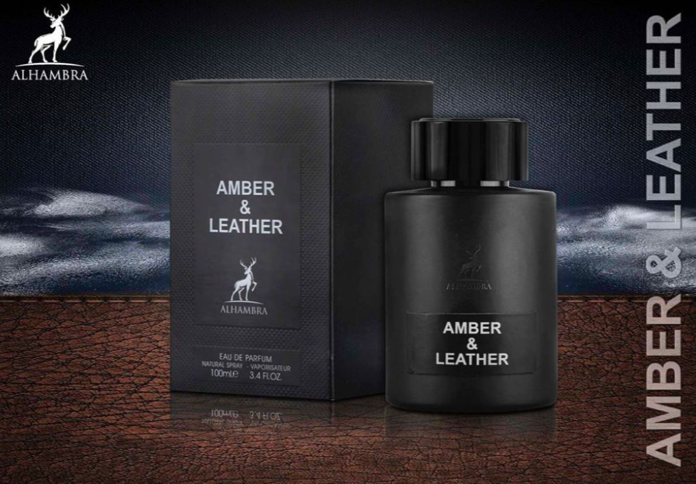 Maison Alhambra Amber & Leather For Men And Women |EDP-100ML| - Nacosnepal