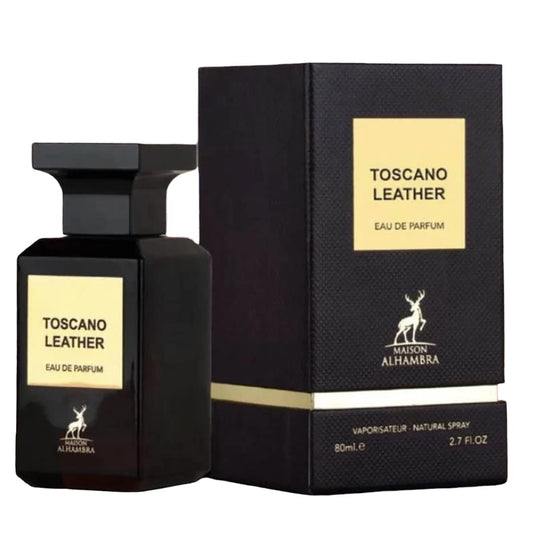 Toscano Leather by Maiosn Alhambra Eau De Parfum 80ml Imported From UAE - Nacosnepal