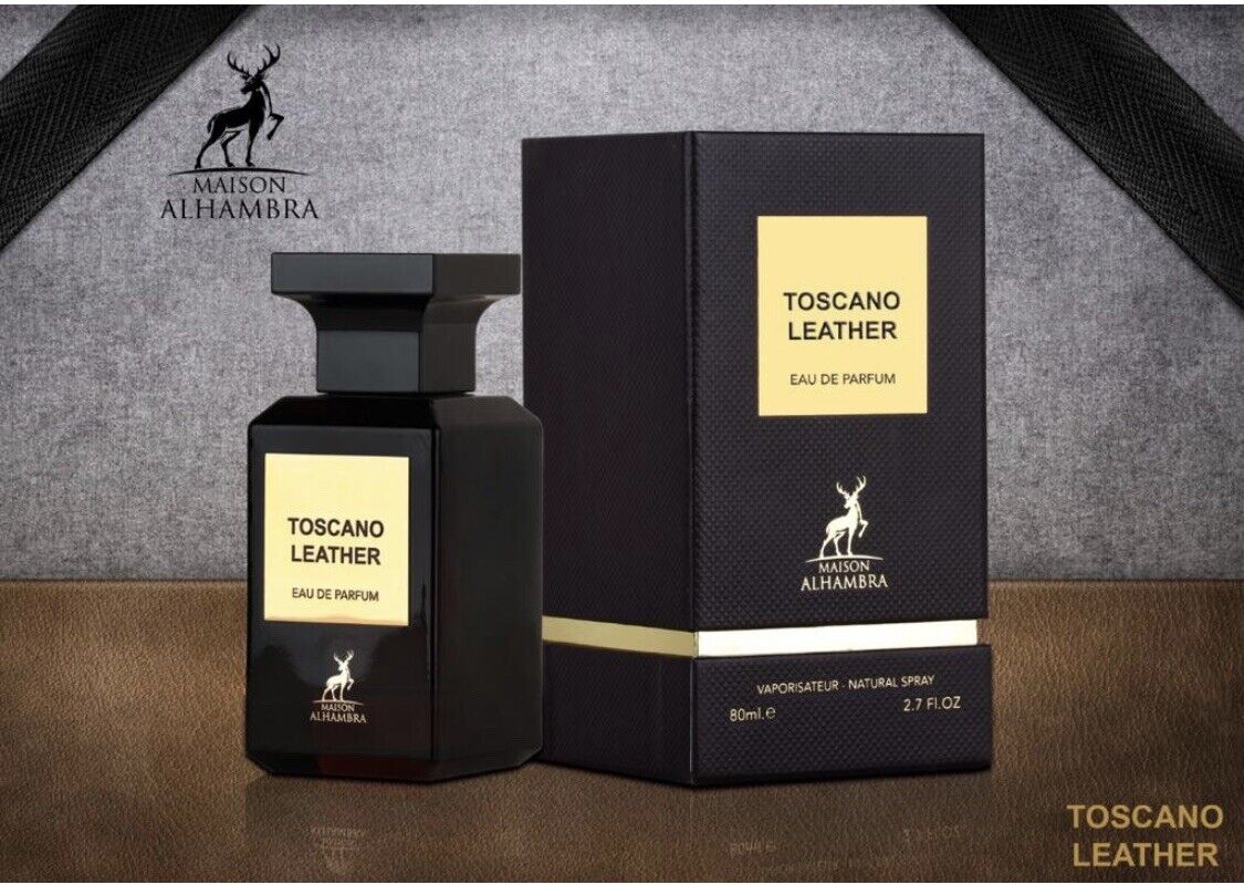 Toscano Leather by Maiosn Alhambra Eau De Parfum 80ml Imported From UAE - Nacosnepal