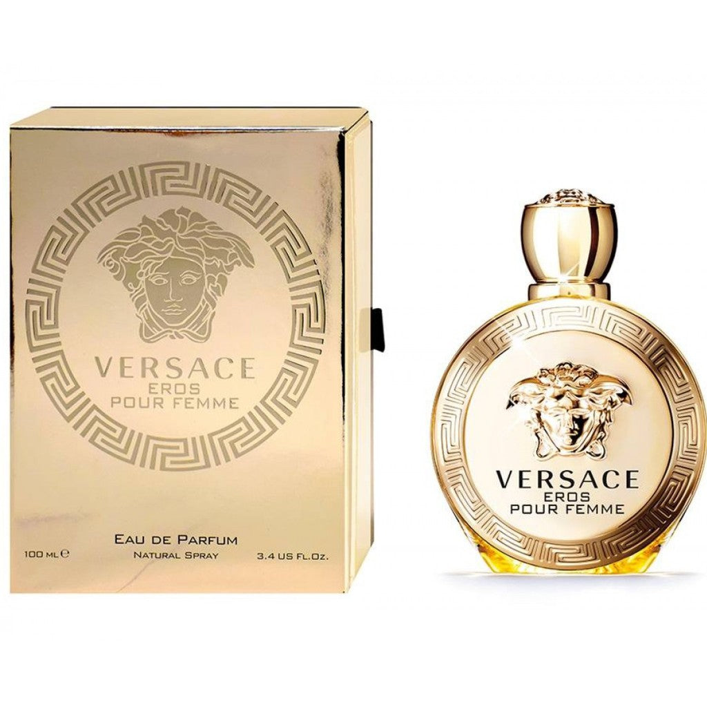 VERSACE EROS POUR FEMME EAU DE PARFUM FOR WOMEN IMPORTED FROM FRANCE 100ML