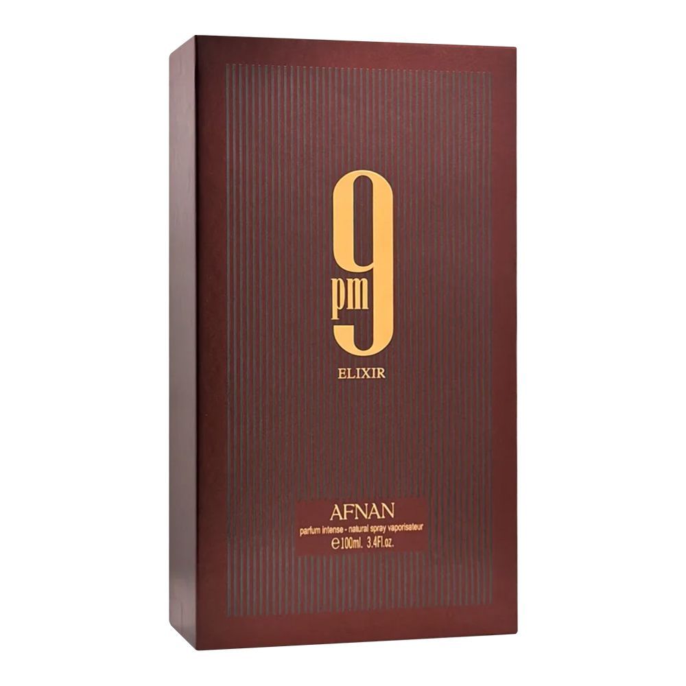 AFNAN 9PM ELIXIR PARFUM INTENSE FOR MEN&WOMEN IMPORTED FROM UAE 100ML