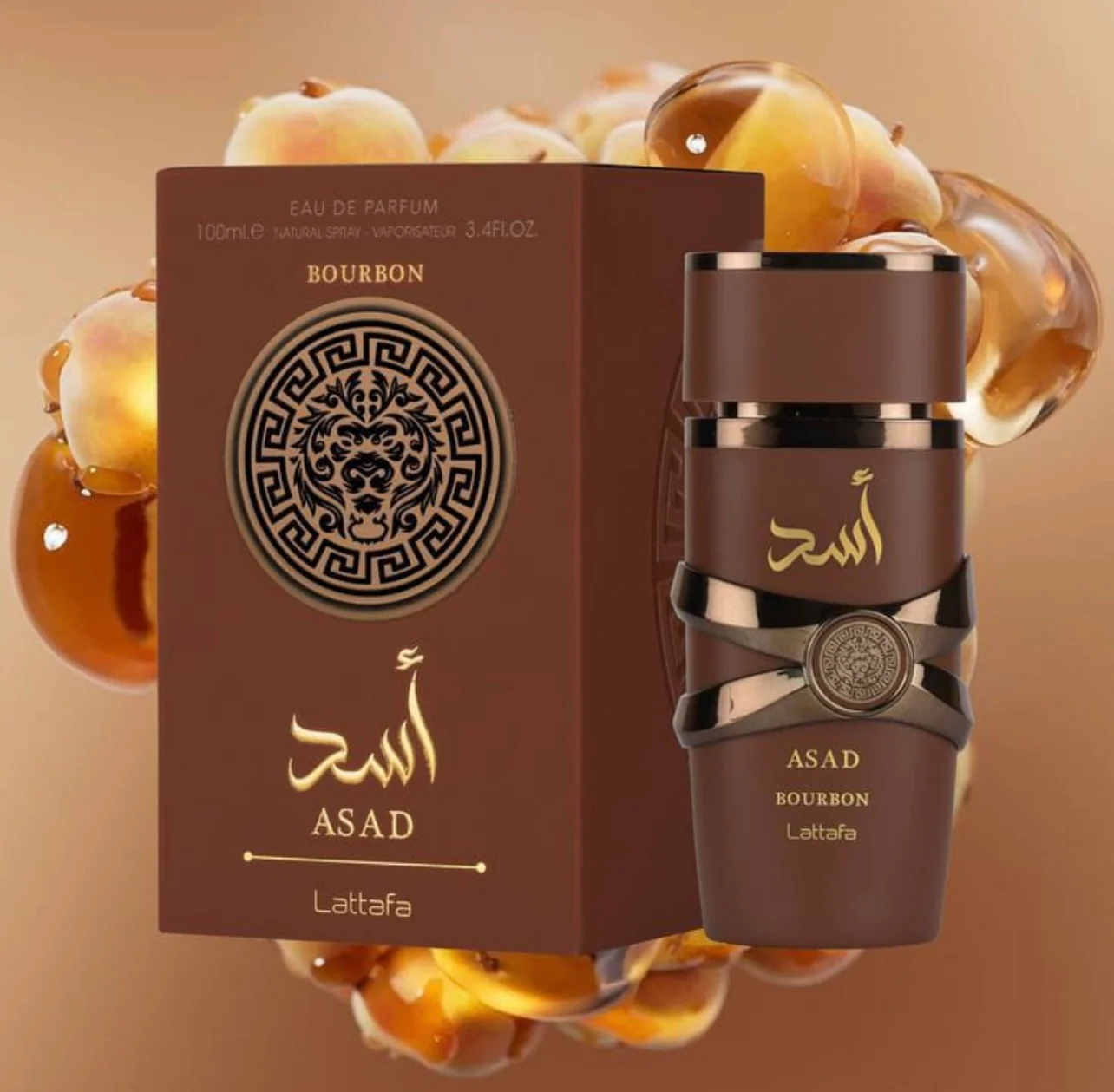 LATTAFA ASAD BOURBON EAU DE PARFUM FOR UNISEX 100ML